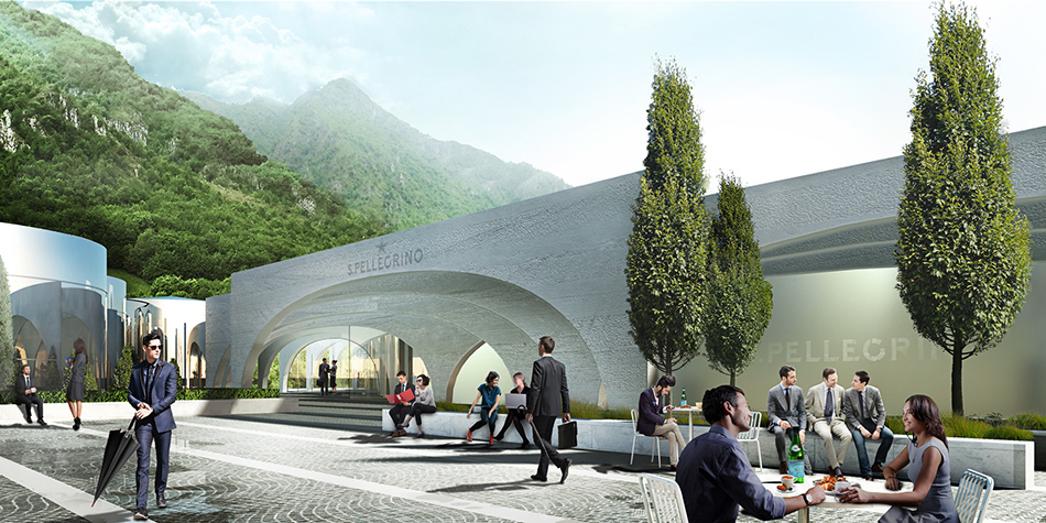 BIG wins competition to construct san pellegrino flagship factory in italy designboom