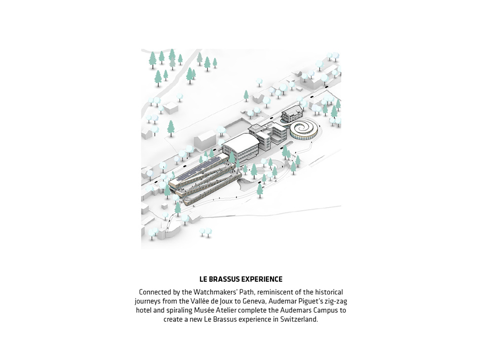 bjarke ingels group BIG audemars piquet hotel des horlogers switzerland designboom