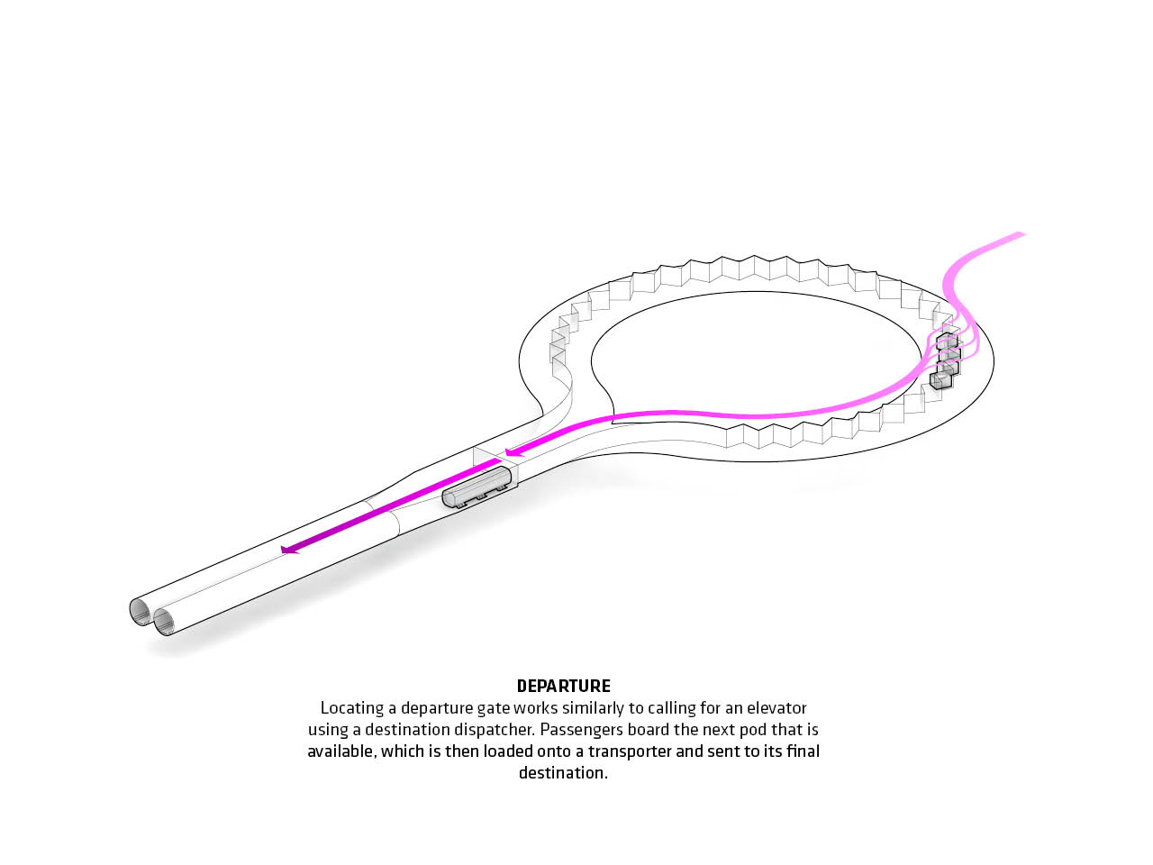 bjarke ingels group big hyperloop one dubai united arab emirates transport designboom