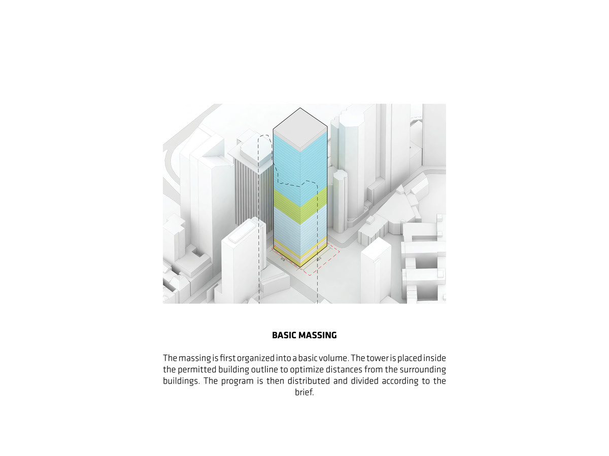 bjarke ingels group BIG metz mixed use tower frankfurt germany designboom