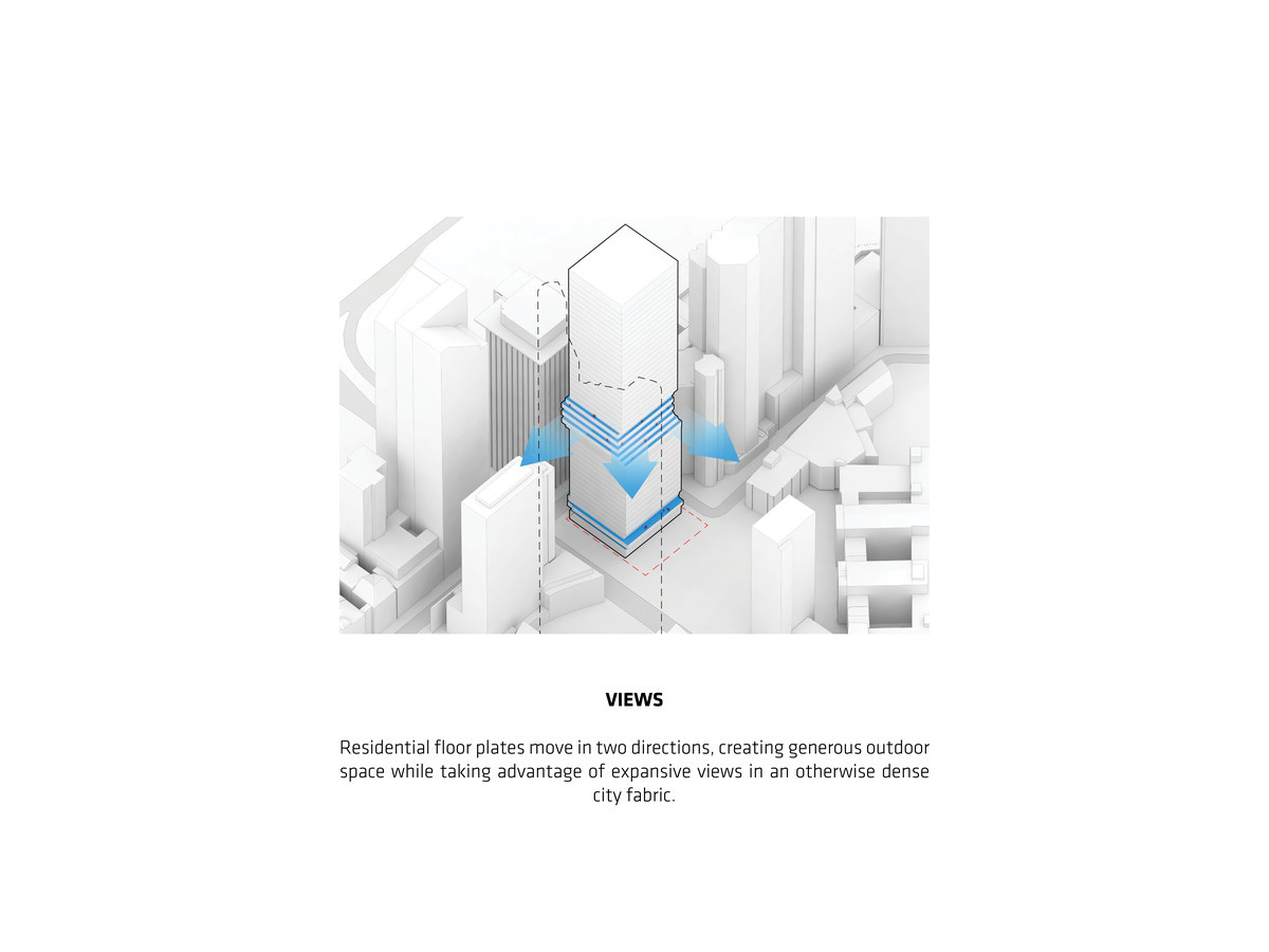 bjarke ingels group BIG metz mixed use tower frankfurt germany designboom