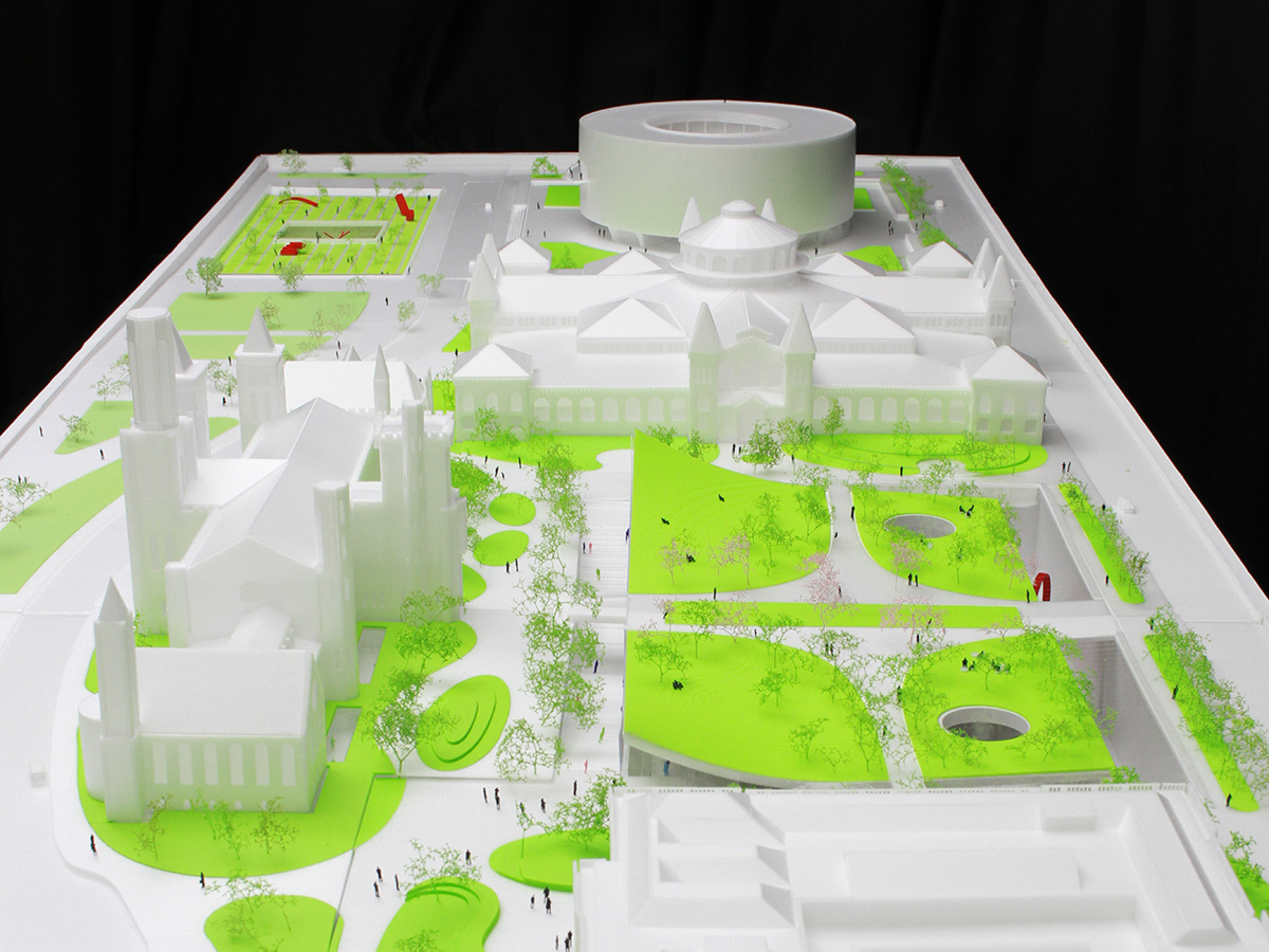 bjarke ingels group BIG smithsonian campus masterplan washington DC designboom