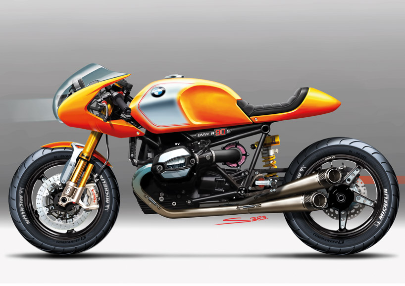 BMW concept 90 motorcycle