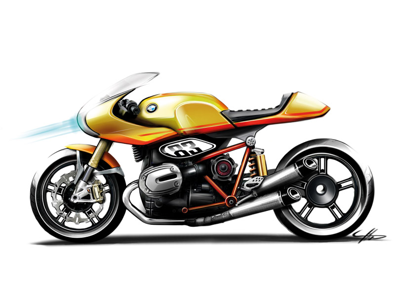 BMW concept 90 motorcycle
