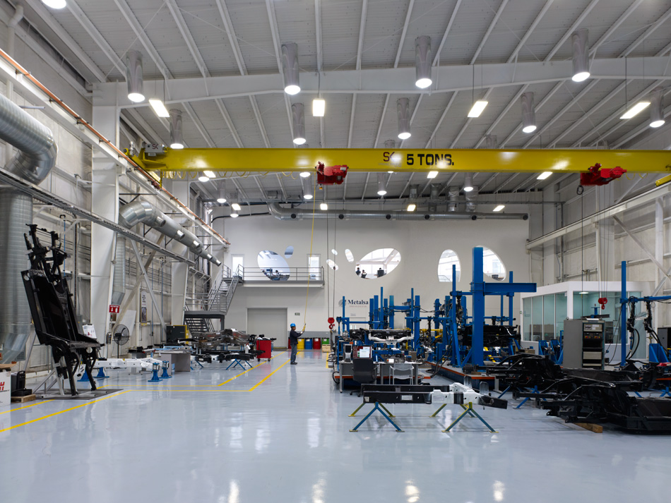 brooks + scarpa: metalsa center for manufacturing innovation