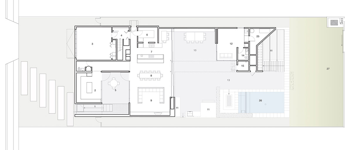 brooks + scarpa: yin-yang house balances performance and aesthetics