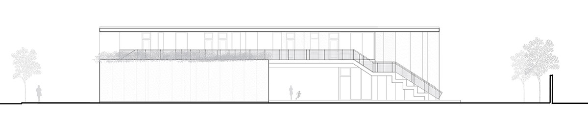 brooks + scarpa: yin-yang house balances performance and aesthetics