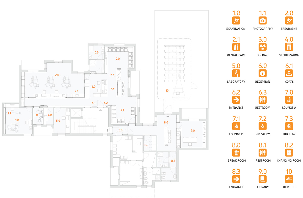 bureauhub: white space orthodontic clinic