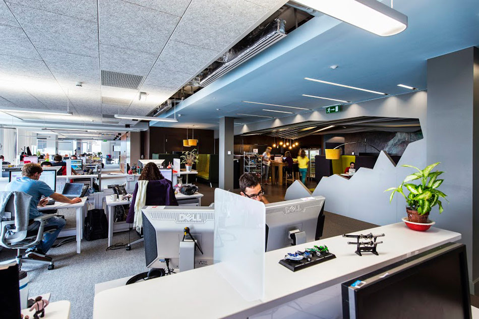 camenzind evolution's google office flourishes in dublin