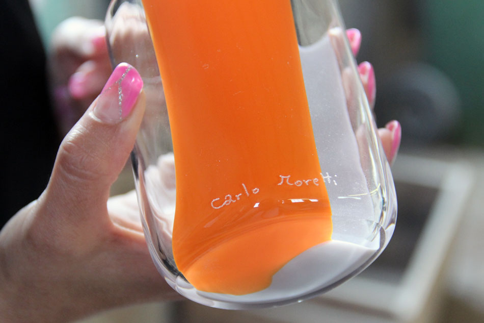 carlo moretti glassblowing factory visit