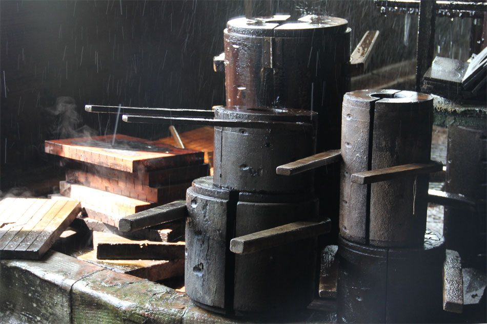 carlo moretti glassblowing factory visit