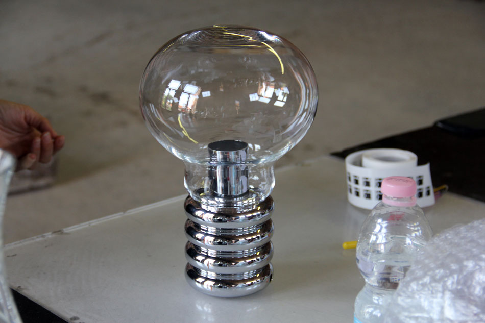 carlo moretti glassblowing factory visit