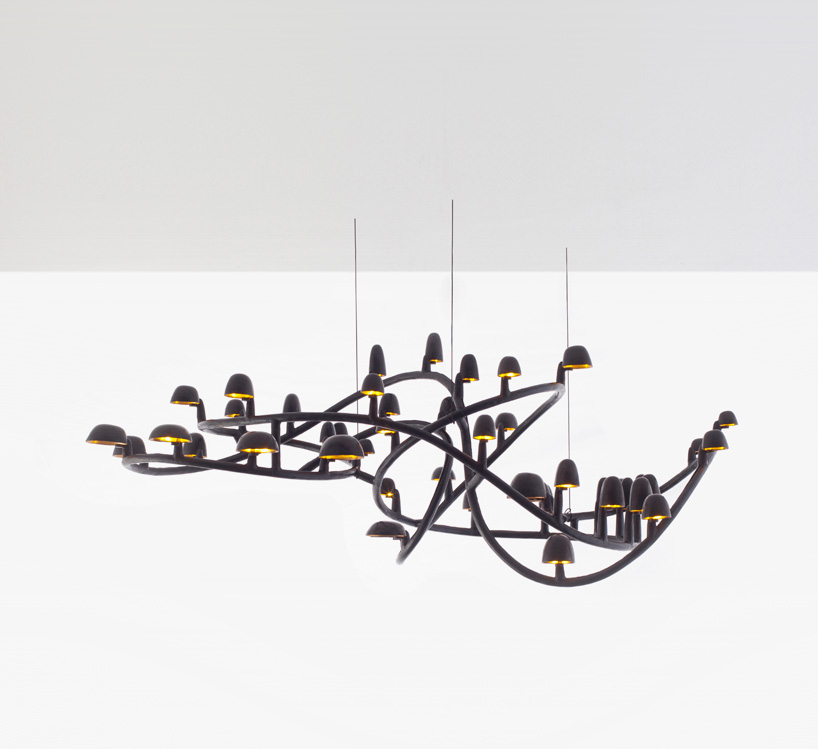 carpenters workshop gallery hosts \'organic\' group exhibition with 12 designers