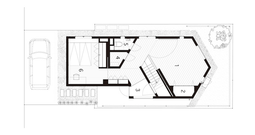 case-real: house in tsurumaki
