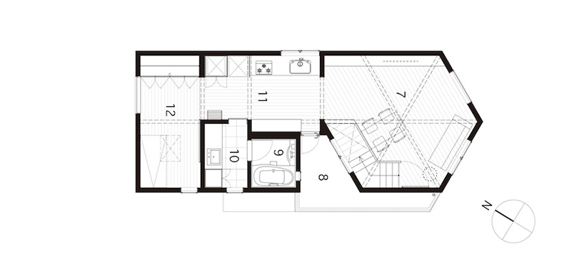 case-real: house in tsurumaki