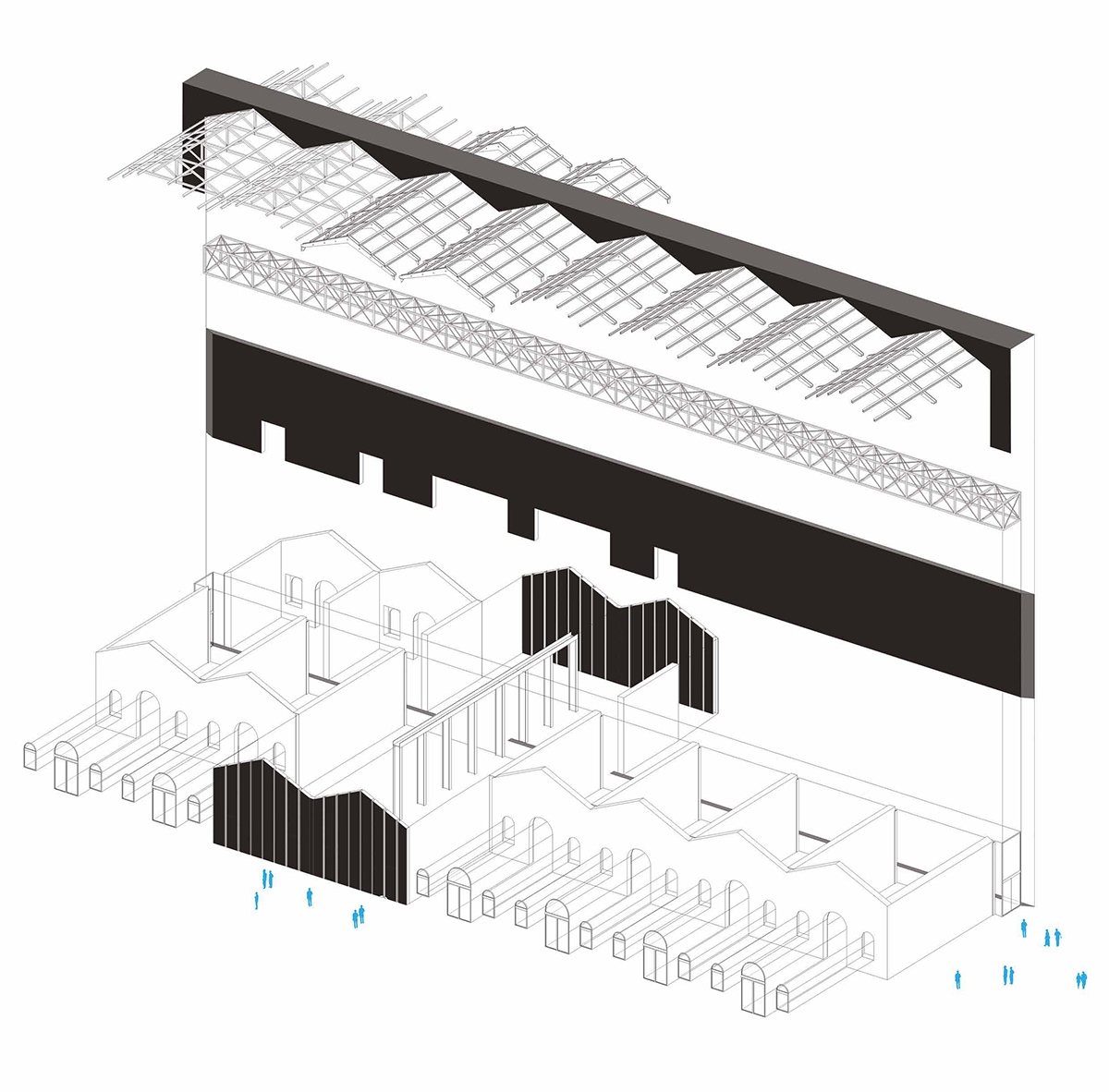 cavallerizze museo della scienza stables milan science museum studio ARCHIT luca cipelletti designboom