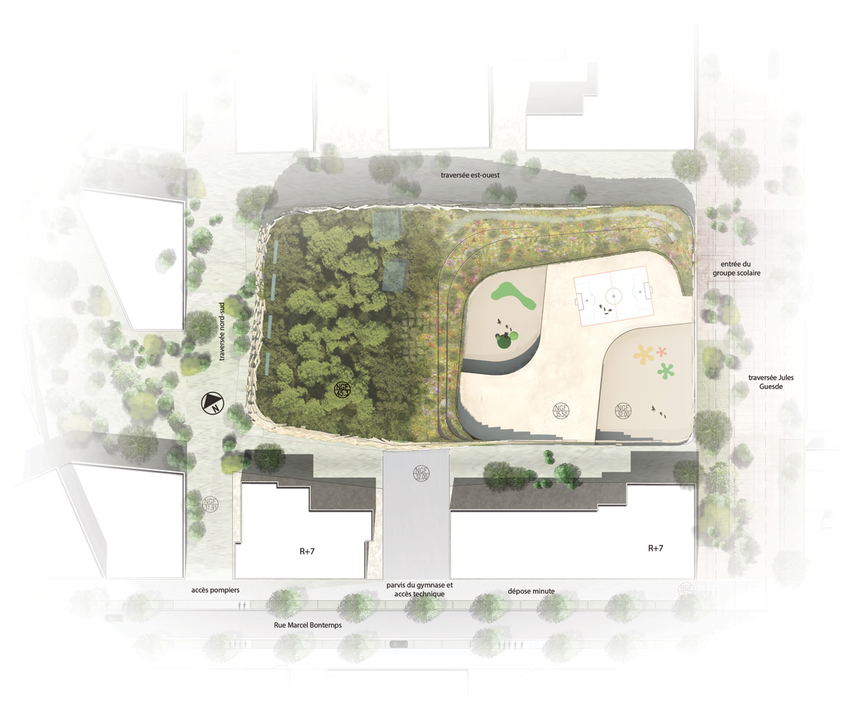 chartier dalix school for sciences and biodiversity designboom