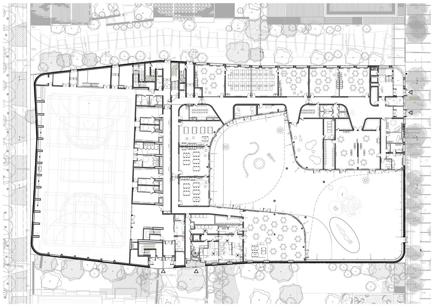 chartier dalix school for sciences and biodiversity designboom