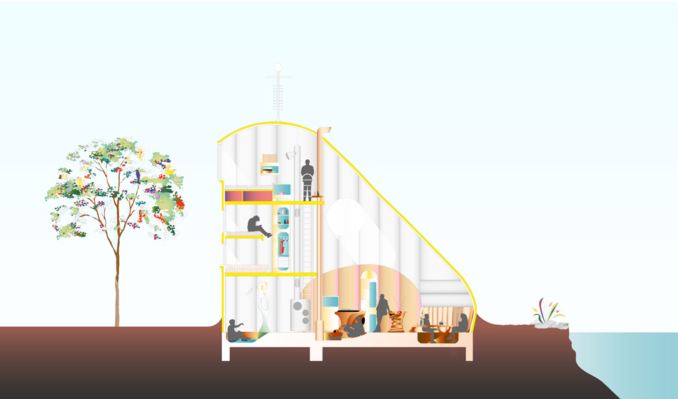 chicago architecture biennial WORKac hacking ant farm designboom