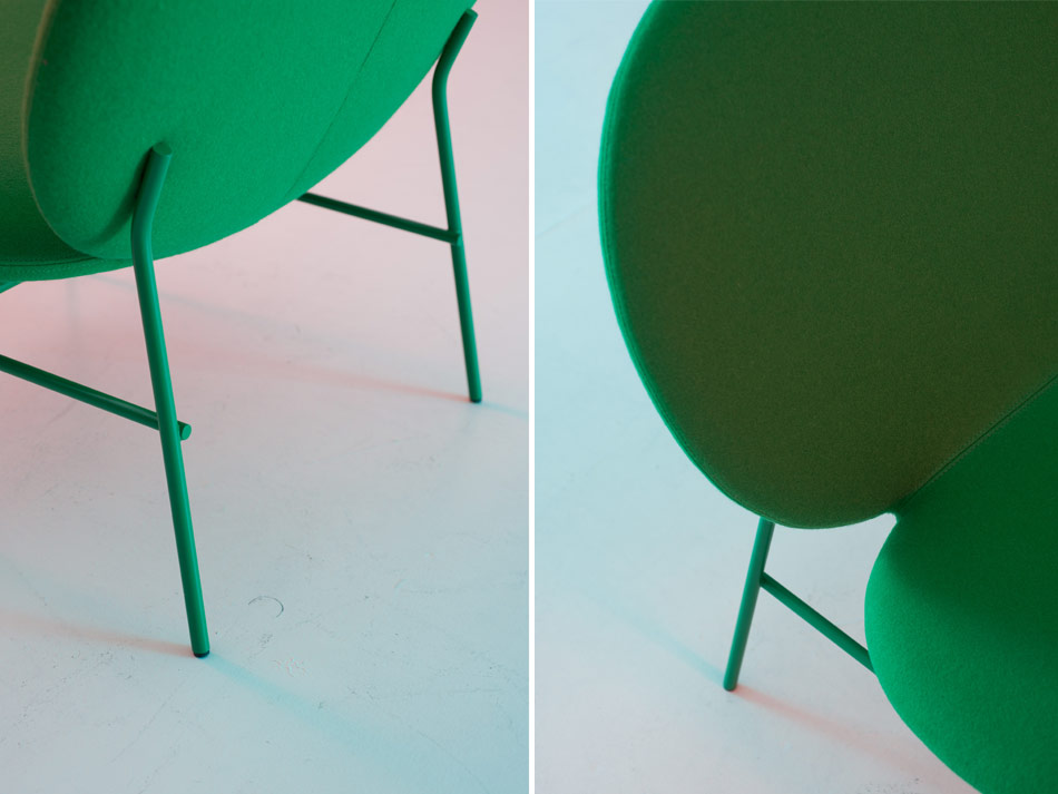 claesson koivisto rune: kelly chair series for tacchini