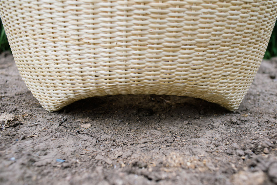 claesson koivisto rune: wicker lamps for made in mimbre at LDF