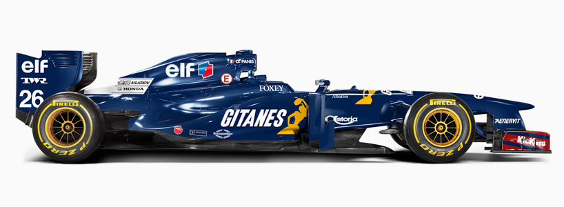 classic liveries imagined on 2013 formula 1 racecars
