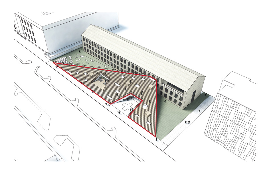 COBE danish red cross volunteer house designboom