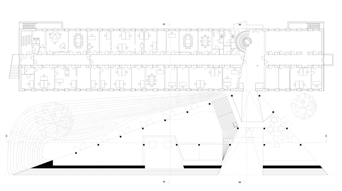 COBE danish red cross volunteer house designboom