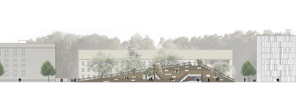 COBE danish red cross volunteer house designboom