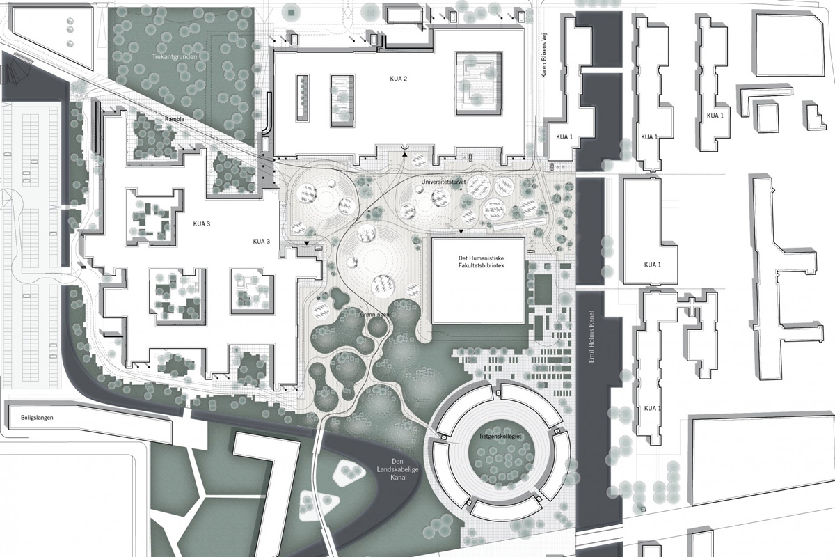 cobe kua university square copenhagen denmark designboom