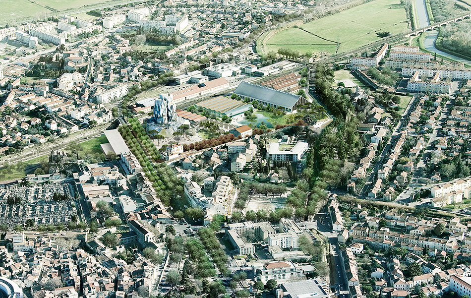 construction continues on frank gehry's aluminum-clad LUMA arles tower designboom
