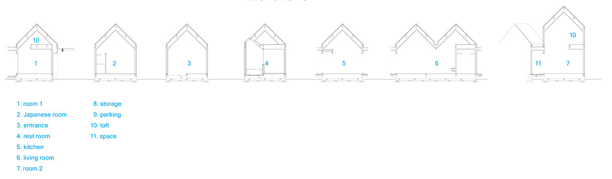 container design house of awa-cho