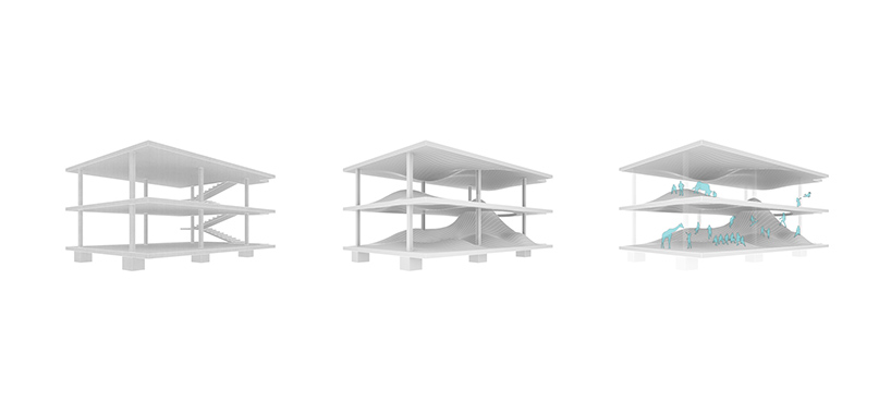 daipu architects wood mountain design boom