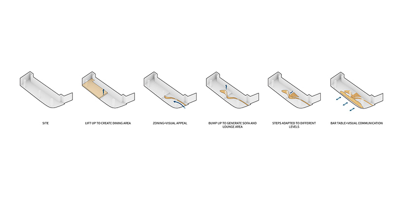 daipu architects wood mountain design boom