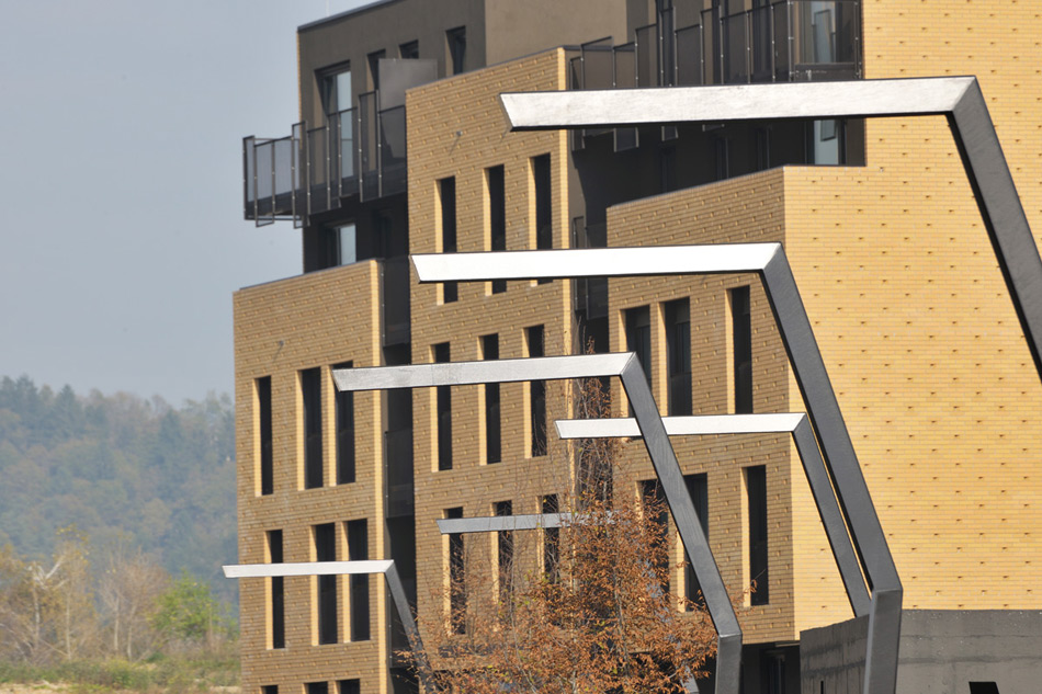 dekleva gregoric arhitekti brick neighbourhood ljubljana slovenia designboom
