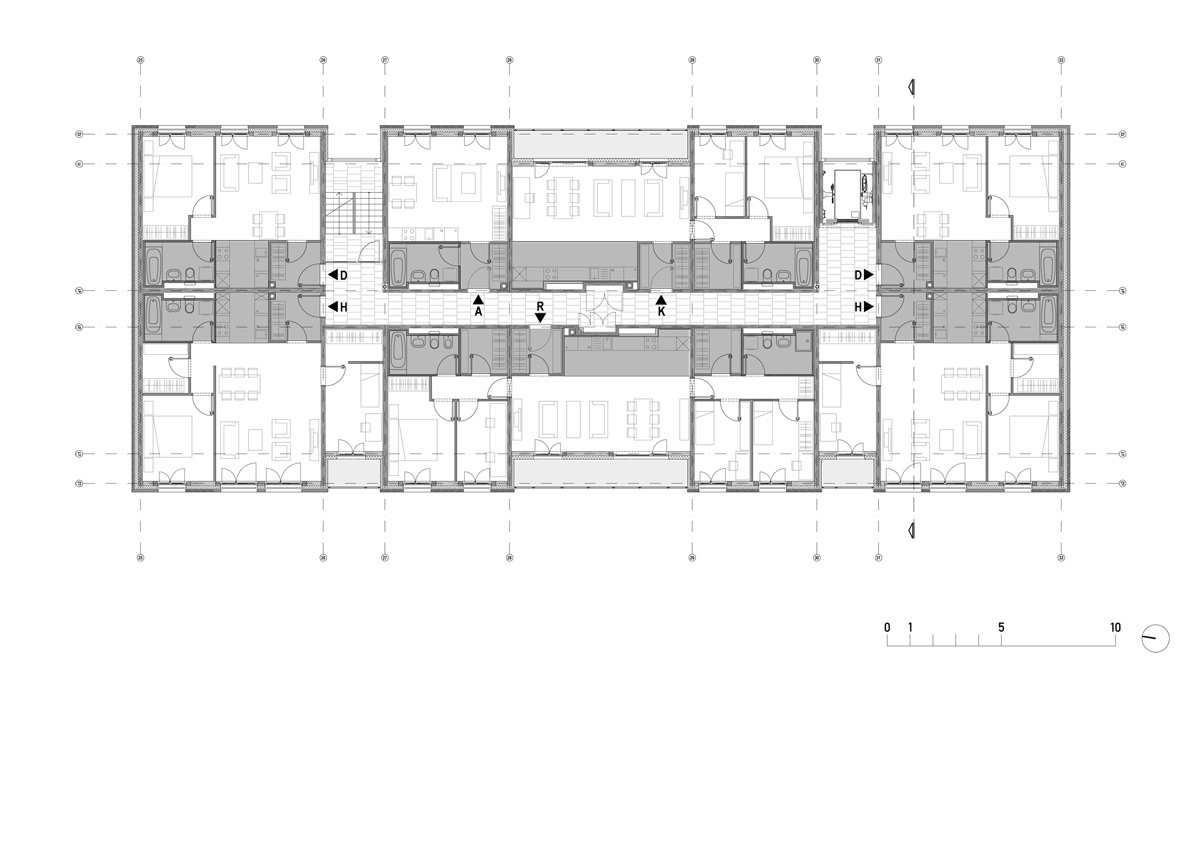 dekleva gregoric arhitekti brick neighbourhood ljubljana slovenia designboom