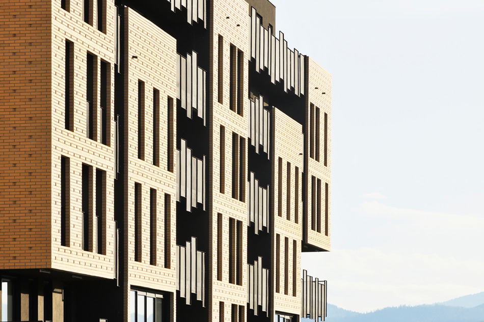 dekleva gregoric arhitekti brick neighbourhood ljubljana slovenia designboom