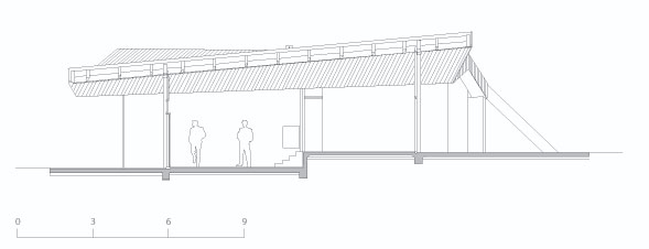 dekleva gregoric\'s clifftop house watches over the ocean