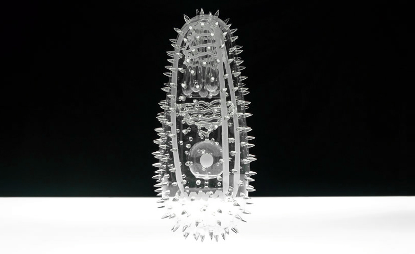 delicate glass sculptures of deadly viruses by luke jerram