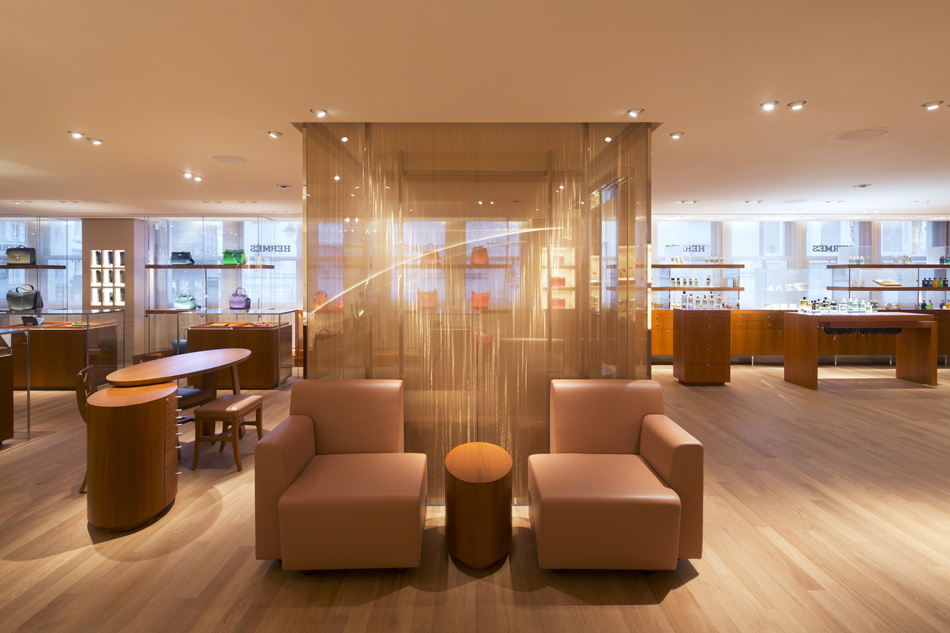 denis montel hermès bond street flagship store designboom