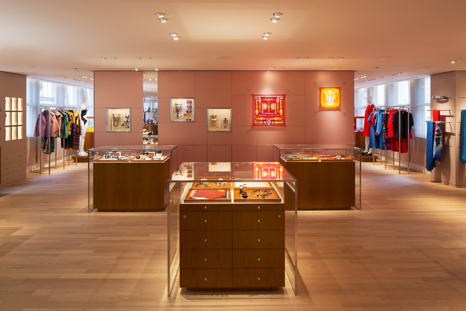 denis montel hermès bond street flagship store designboom