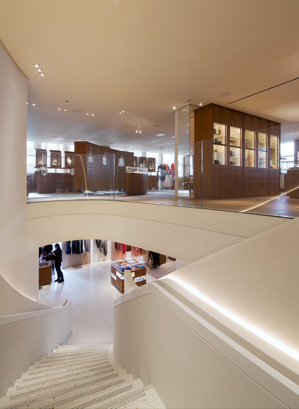 denis montel hermès bond street flagship store designboom