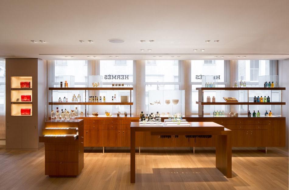 denis montel hermès bond street flagship store designboom