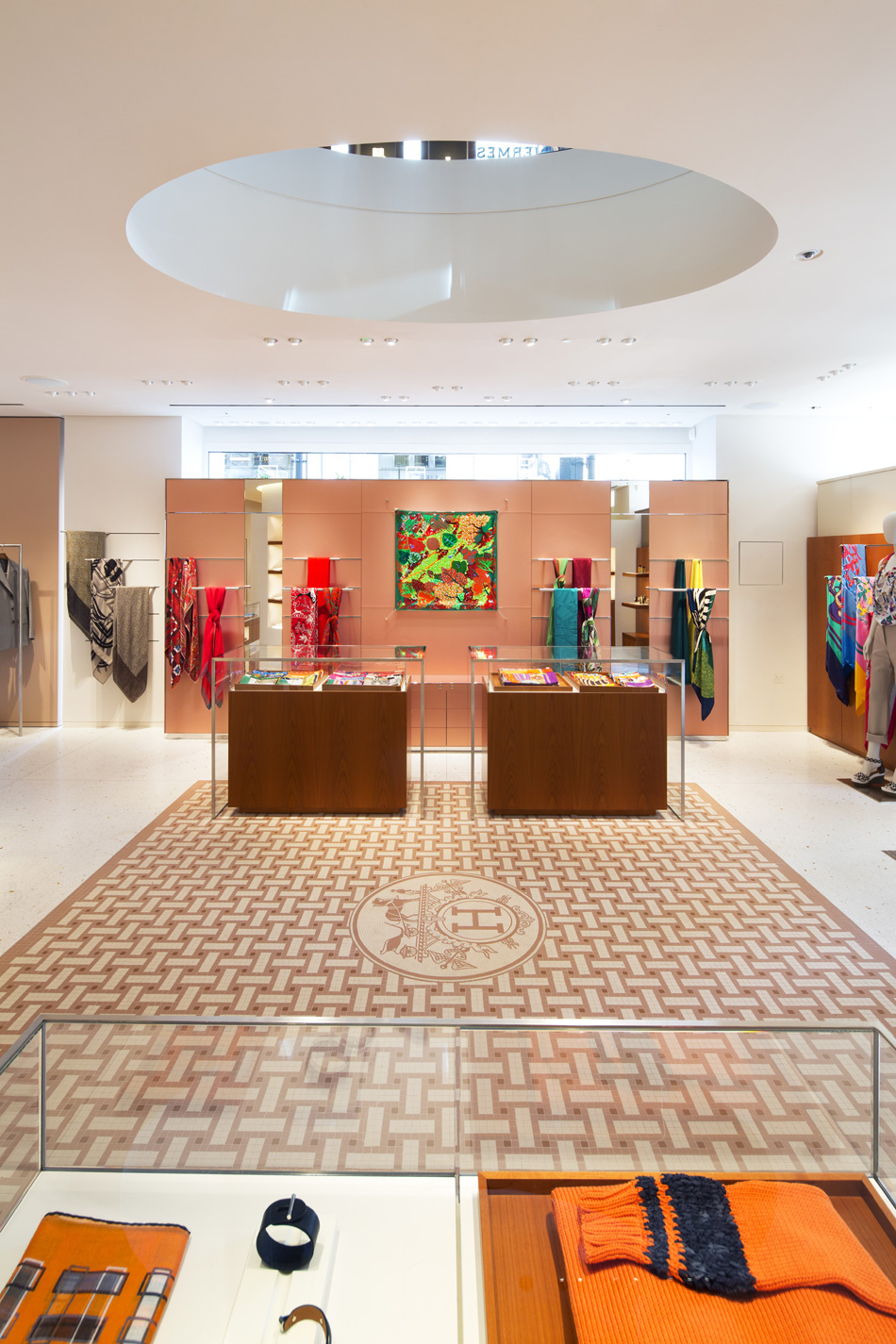 denis montel hermès bond street flagship store designboom