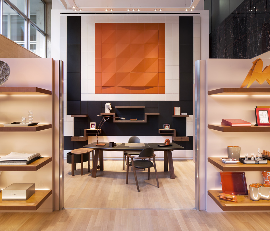 denis montel hermès bond street flagship store designboom