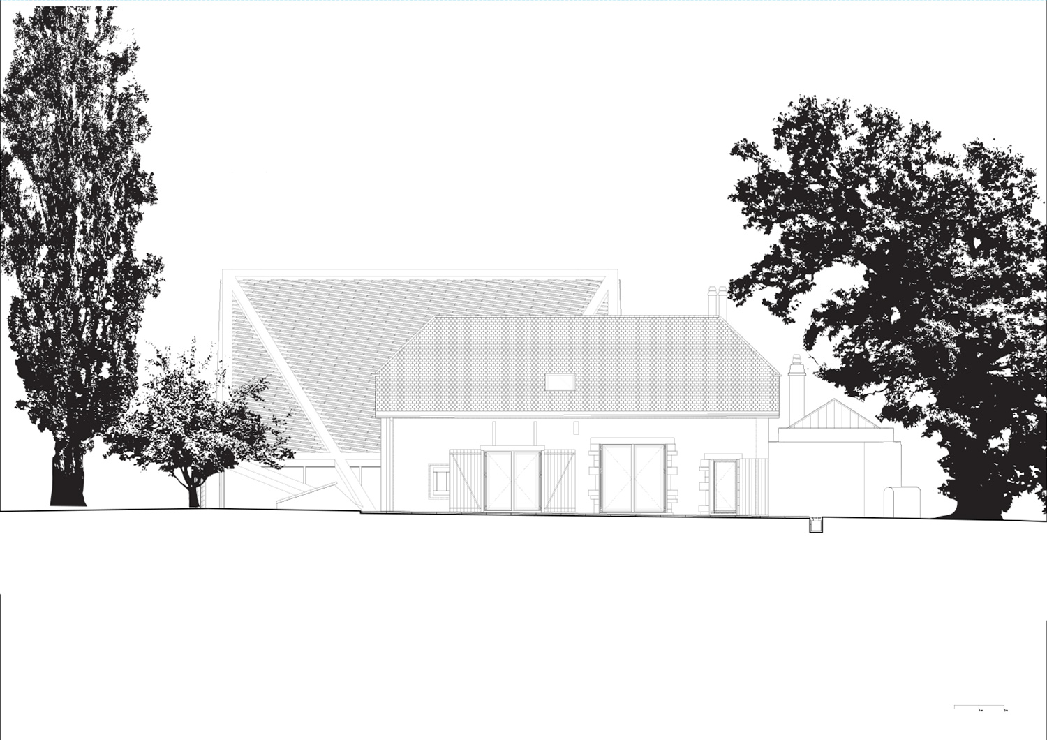 dieter dietz two houses chigny switzerland designboom