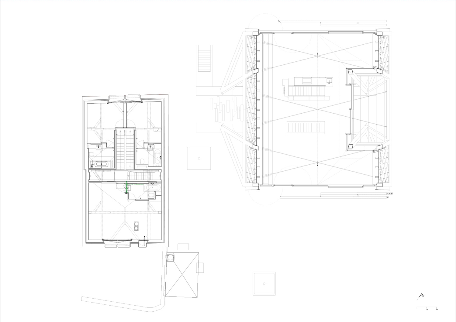 dieter dietz two houses chigny switzerland designboom