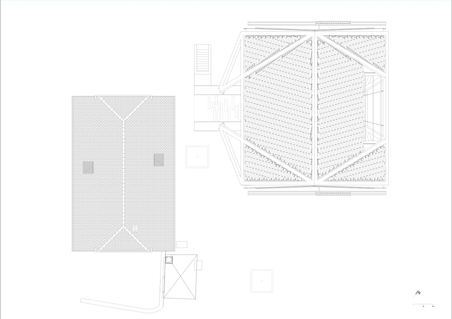 dieter dietz two houses chigny switzerland designboom