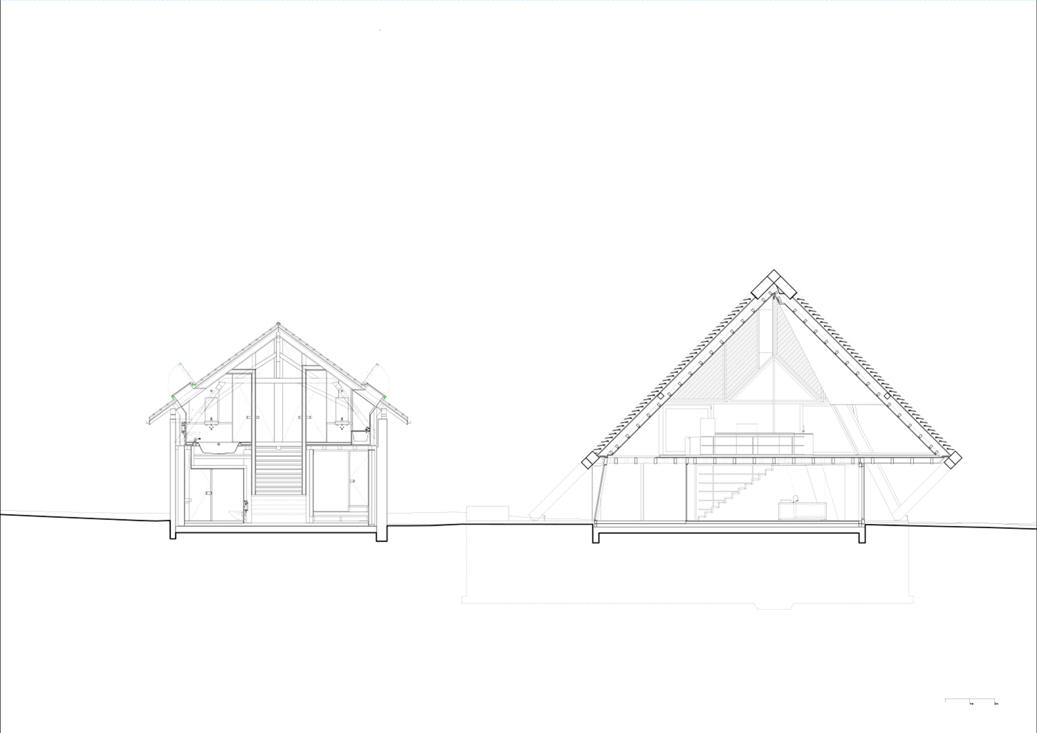 dieter dietz two houses chigny switzerland designboom