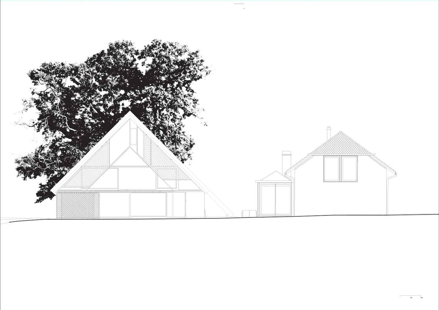 dieter dietz two houses chigny switzerland designboom